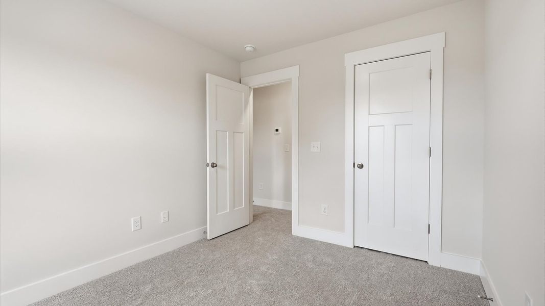 Furnished interior view inside a new home in Clarke Townes, Anderson (Image 24). Furnished interior view inside a new home in Clarke Townes, Anderson (Image 24).
