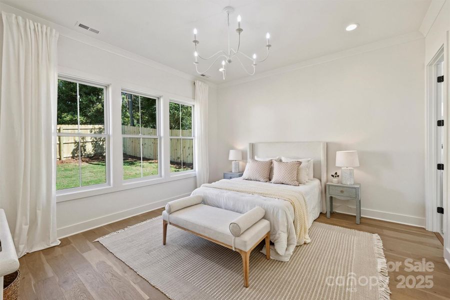 Furnished interior view inside a new home in , Charlotte (Image 5).
