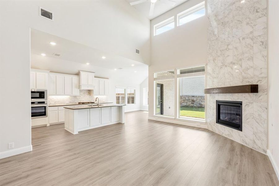 Furnished interior view inside a new home in Ridge Ranch Classic 50, Mesquite (Image 31). Furnished interior view inside a new home in Ridge Ranch Classic 50, Mesquite (Image 31).