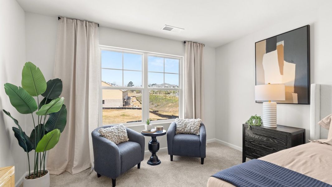 Representative furnished interior of a home built from the Salisbury by D.R. Horton in Carlton, Douglasville (Image 18).