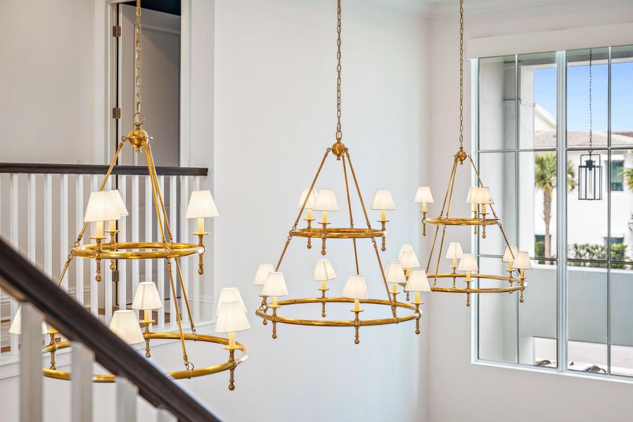 Beautiful fixtures throughout