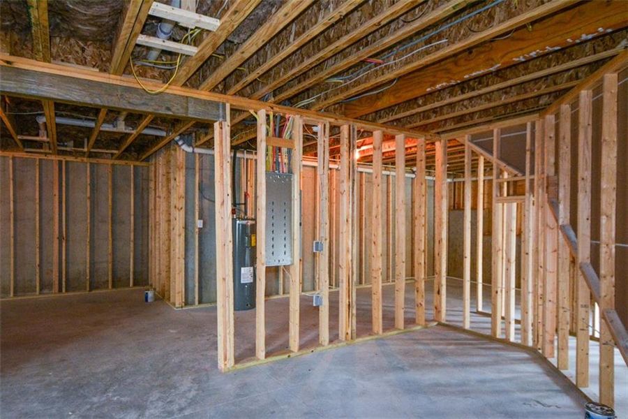 In-progress construction of a new home in , Jasper, GA (Image 44).