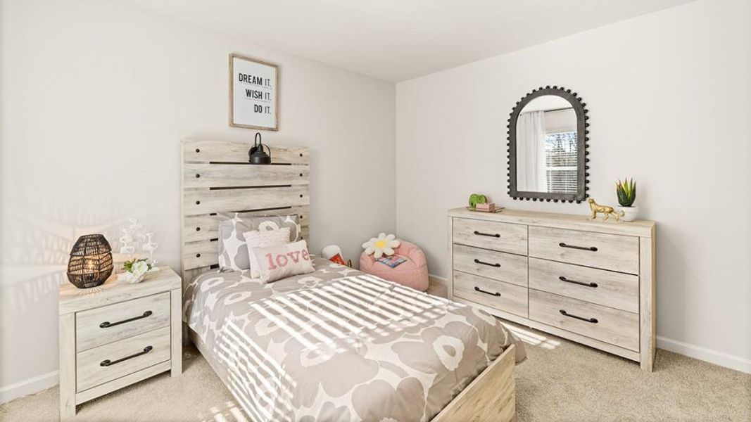 Furnished interior view inside a new home in Thompson Ridge, Dallas (Image 24).
