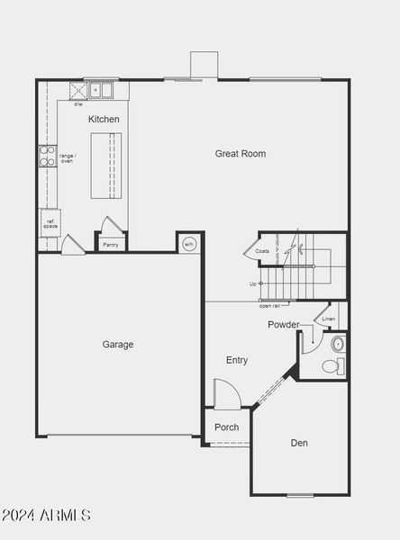 Heartland 2419 Floorplan floor 1