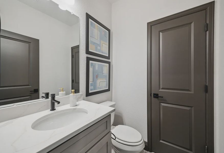 Plan 5042 powder room - staged - 11 of 22
