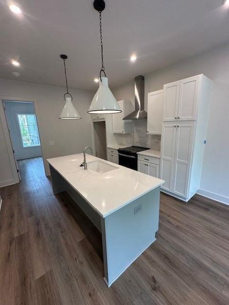 Furnished interior view inside a new home in , Atlanta (Image 4).