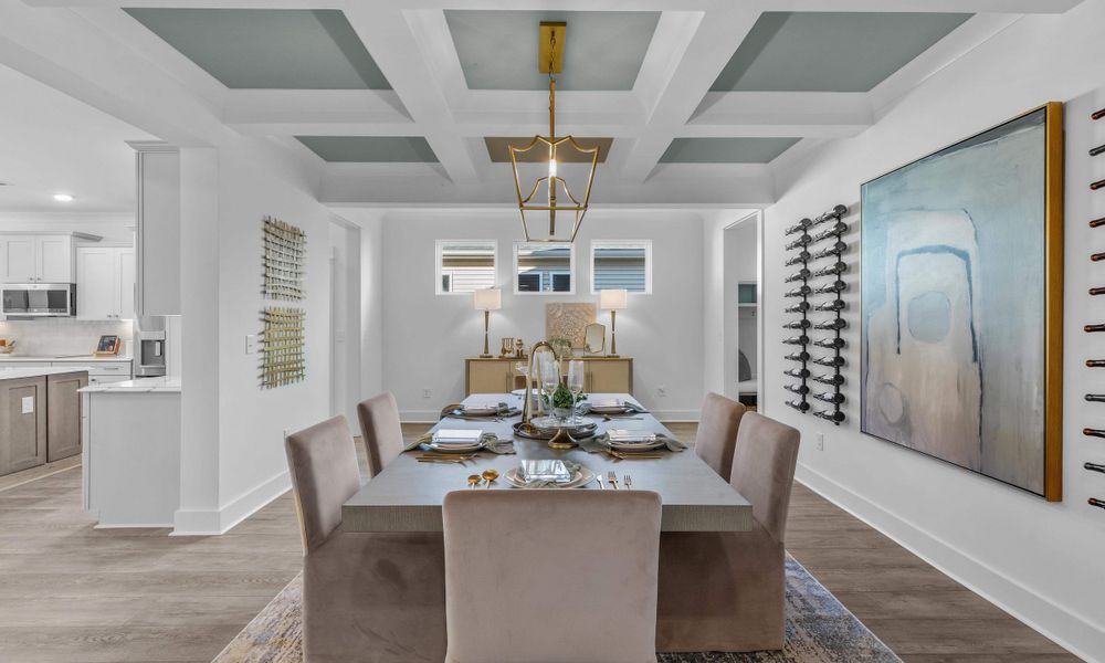 Representative furnished interior of a home built from the The Boardwalk by Chesapeake Homes in Heritage Park at Longs, Longs (Image 13).