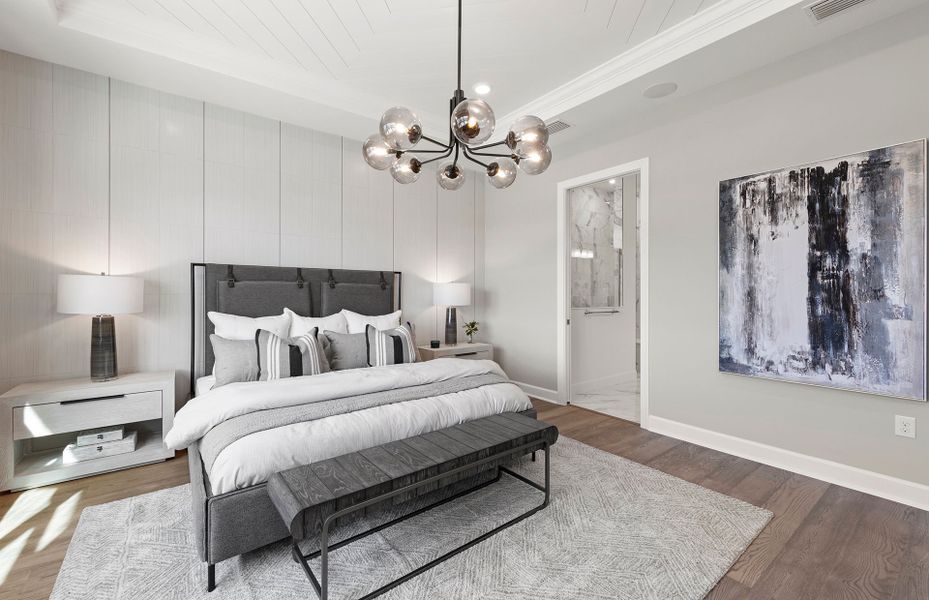 Furnished interior view inside a new home in Talon Preserve on Palmer Ranch, Nokomis (Image 18).