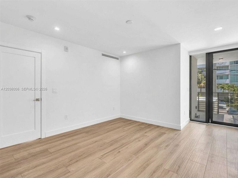 Bedroom with 3rd balcony