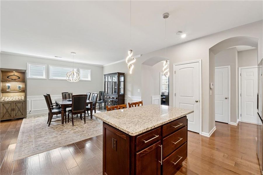 Furnished interior view inside a new home in Poplar Place, Dallas (Image 15).