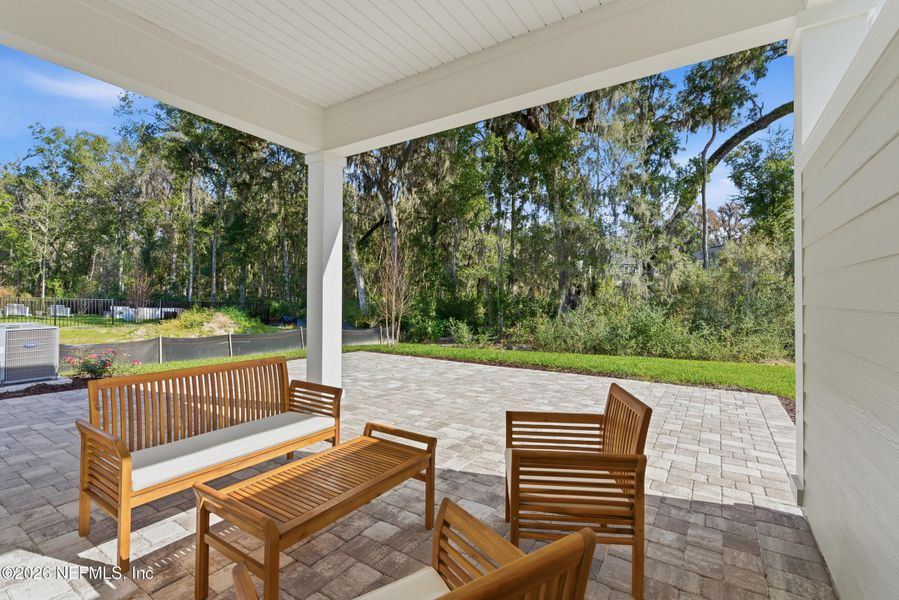 Exterior details and patio area of a home in , St. Johns (Image 3).