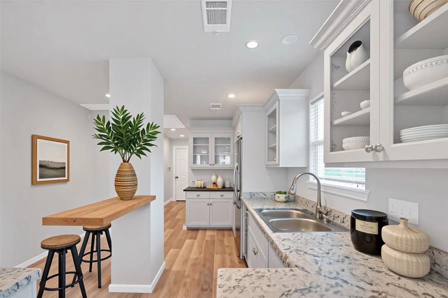 Furnished interior view inside a new home in , Houston (Image 6).