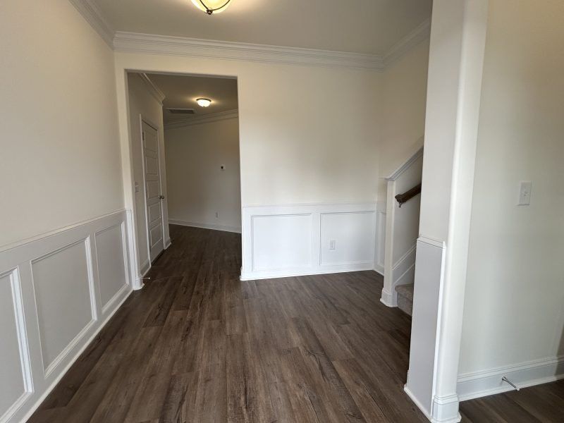 Spacious, unfurnished interior of a new home in Miller's Reserve, Winston-Salem (Image 34).