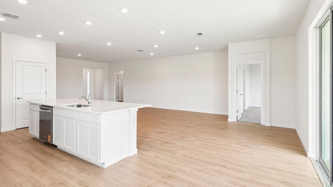 Representative unfurnished interior of a home built from the Laurel by D.R. Horton in Ocala Preserve, Ocala (Image 19). Representative unfurnished interior of a home built from the Laurel by D.R. Horton in Ocala Preserve, Ocala (Image 19).