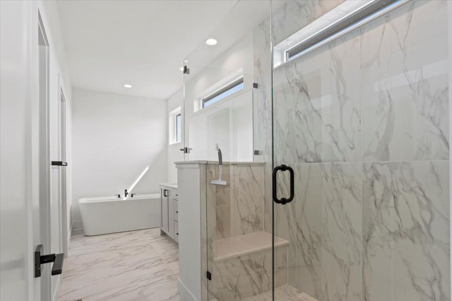 Furnished interior view inside a new home in West Grange, Longmont (Image 12).
