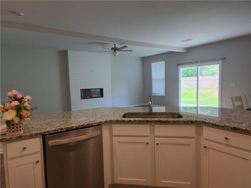 Furnished interior view inside a new home in , Grayson (Image 5).