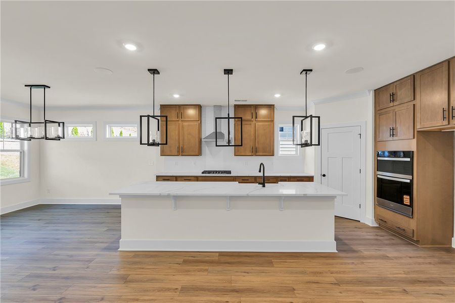 Furnished interior view inside a new home in Edwards Ridge, Central (Image 5).