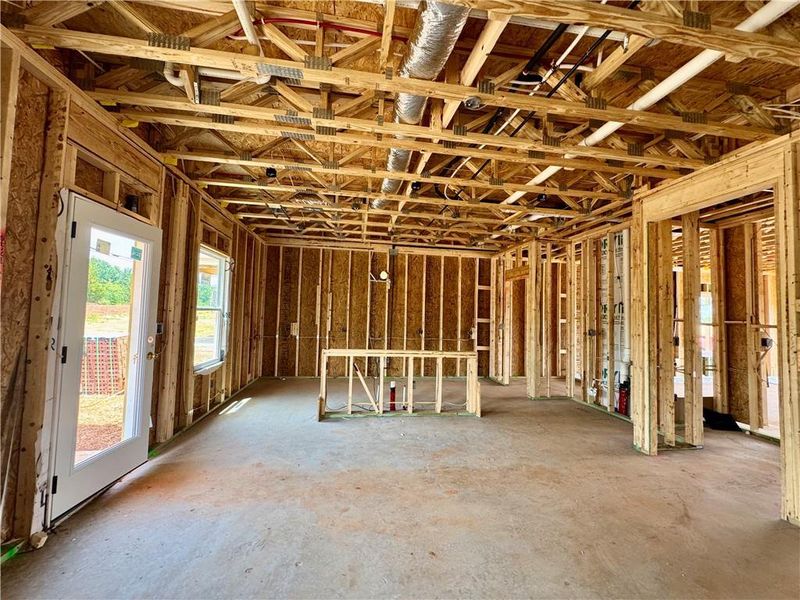 In-progress construction of a new home in Eastlyn Crossing, Flowery Branch, GA (Image 22). In-progress construction of a new home in Eastlyn Crossing, Flowery Branch, GA (Image 22).