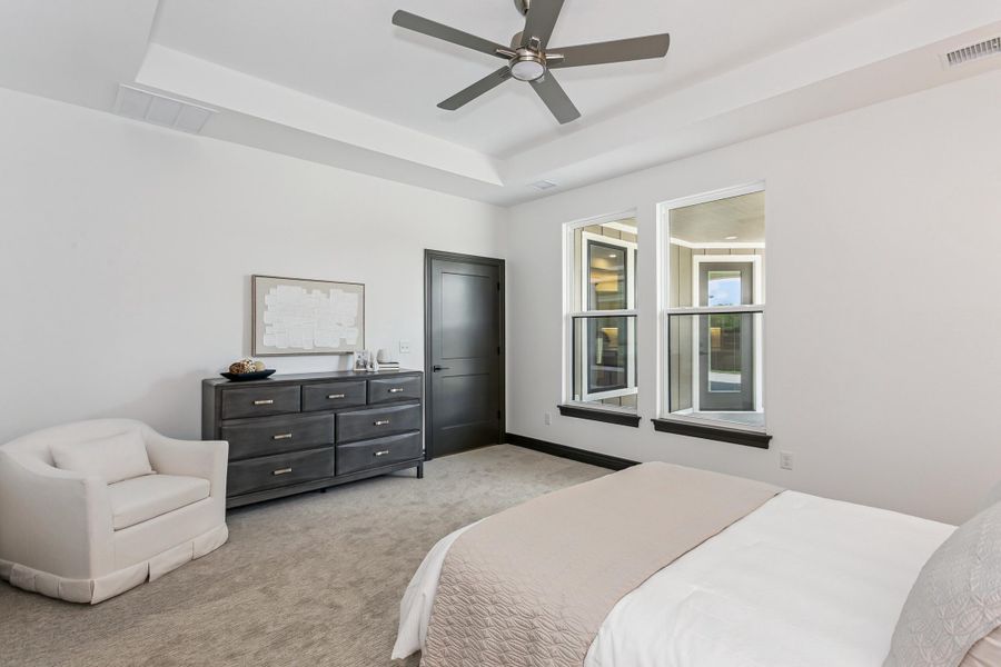 Furnished interior view inside a new home in The Courtyards at Jacobs Farm, Wichita (Image 14).