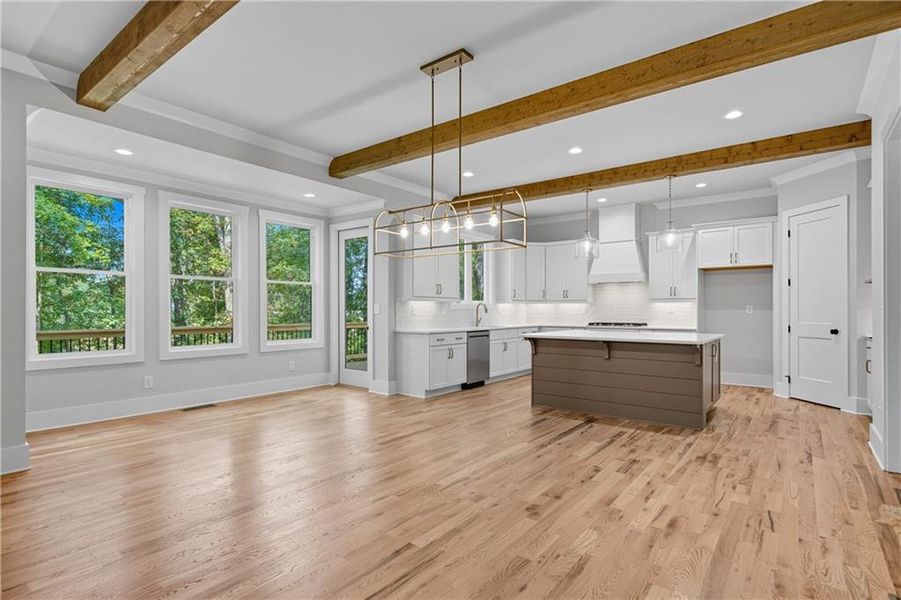 Spacious, unfurnished interior of a new home in , Canton (Image 37).