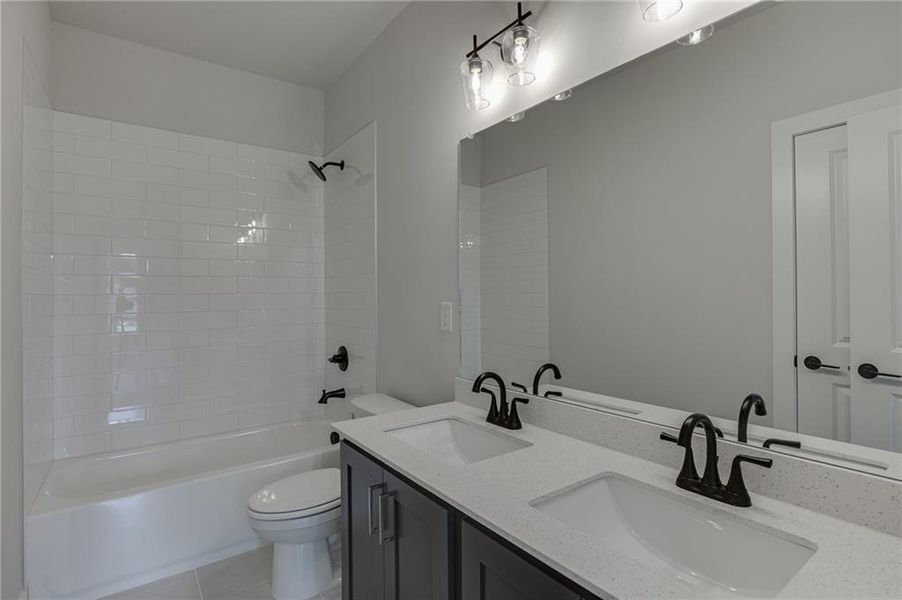 Furnished interior view inside a new home in , Buford (Image 14).