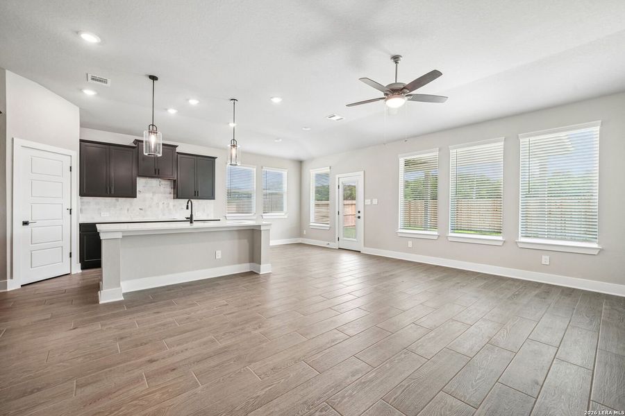 Spacious, unfurnished interior of a new home in Sagebrooke - Classic Series, San Antonio (Image 33).