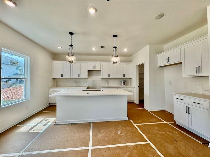 In-progress construction of a new home in Eastlyn Crossing, Flowery Branch, GA (Image 17).
