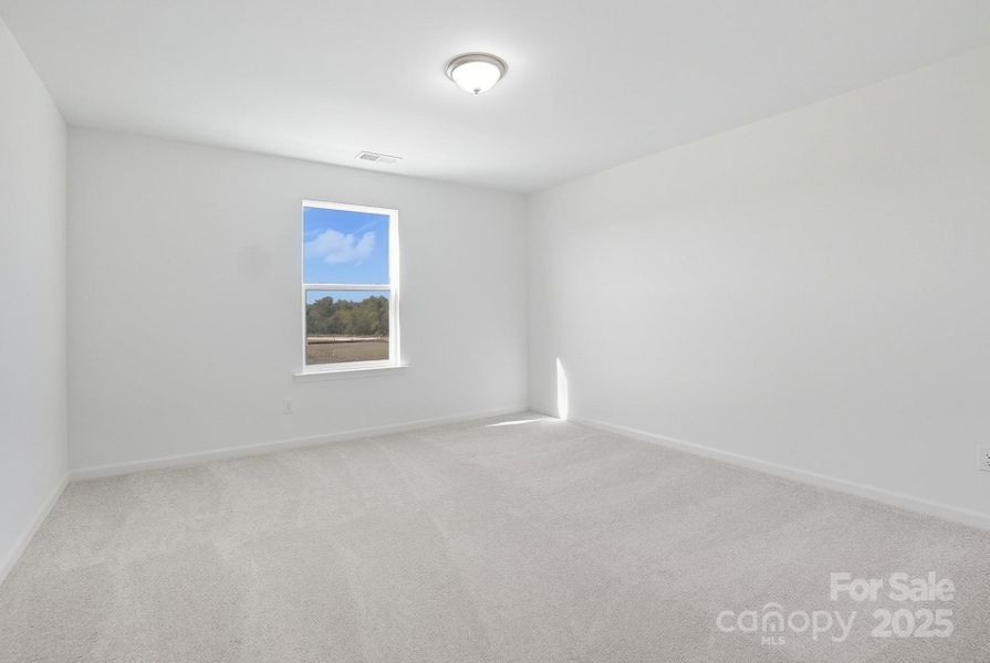 secondary bedrooms are all spacious