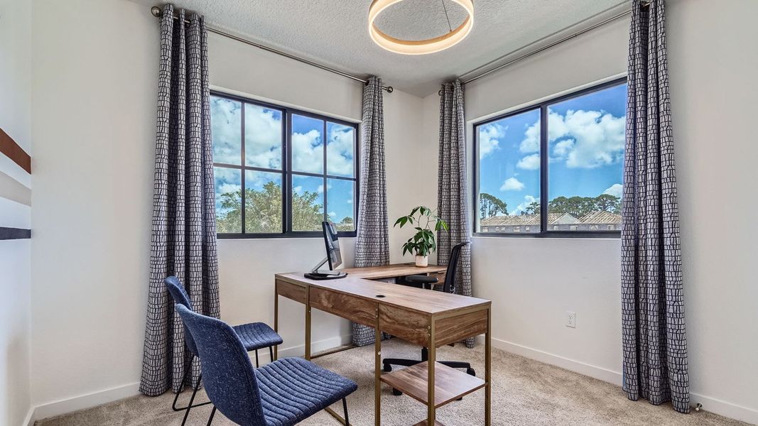 Furnished interior view inside a new home in Ashwood Cove, Lake Worth (Image 27).