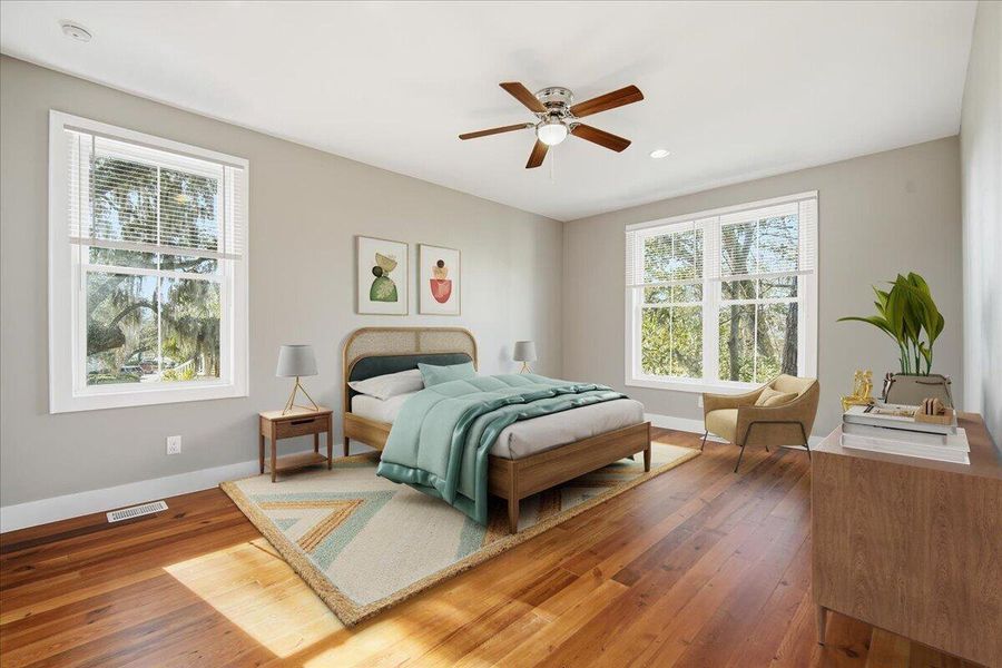 Furnished interior view inside a new home in , North Charleston (Image 6).