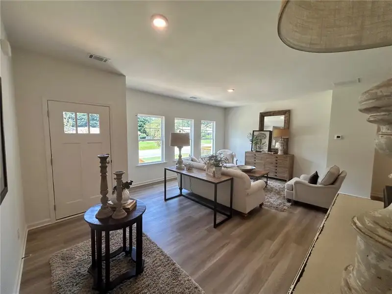 Furnished interior view inside a new home in Old Salem Crossing, Conyers (Image 30).