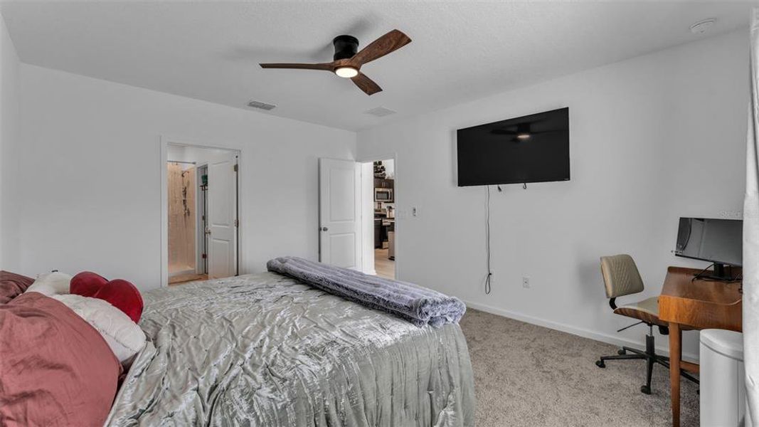 Furnished interior view inside a new home in Ranches at Lake McLeod, Eagle Lake (Image 14).