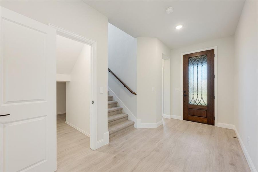 Spacious, unfurnished interior of a new home in Woodstone, Providence Village (Image 21). Spacious, unfurnished interior of a new home in Woodstone, Providence Village (Image 21).