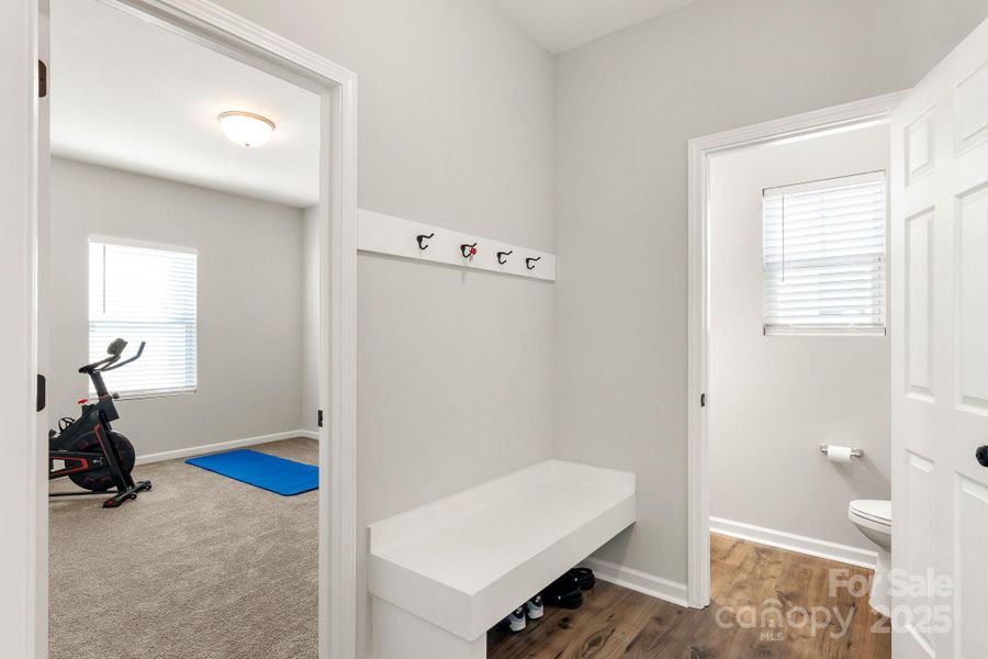 Furnished interior view inside a new home in , York (Image 34). Furnished interior view inside a new home in , York (Image 34).