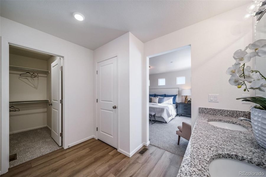 Furnished interior view inside a new home in , Commerce City (Image 6).