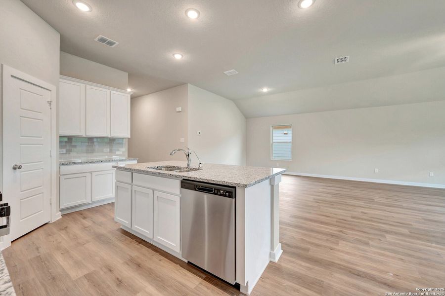 Furnished interior view inside a new home in Winding Brook, San Antonio (Image 9).
