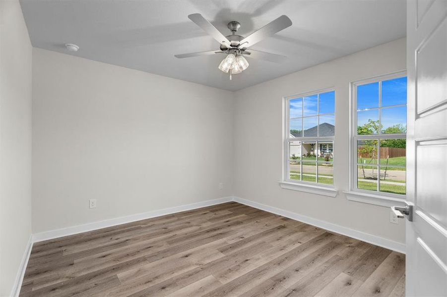 Spacious, unfurnished interior of a new home in The Gables At Tioga, Tioga (Image 22). Spacious, unfurnished interior of a new home in The Gables At Tioga, Tioga (Image 22).