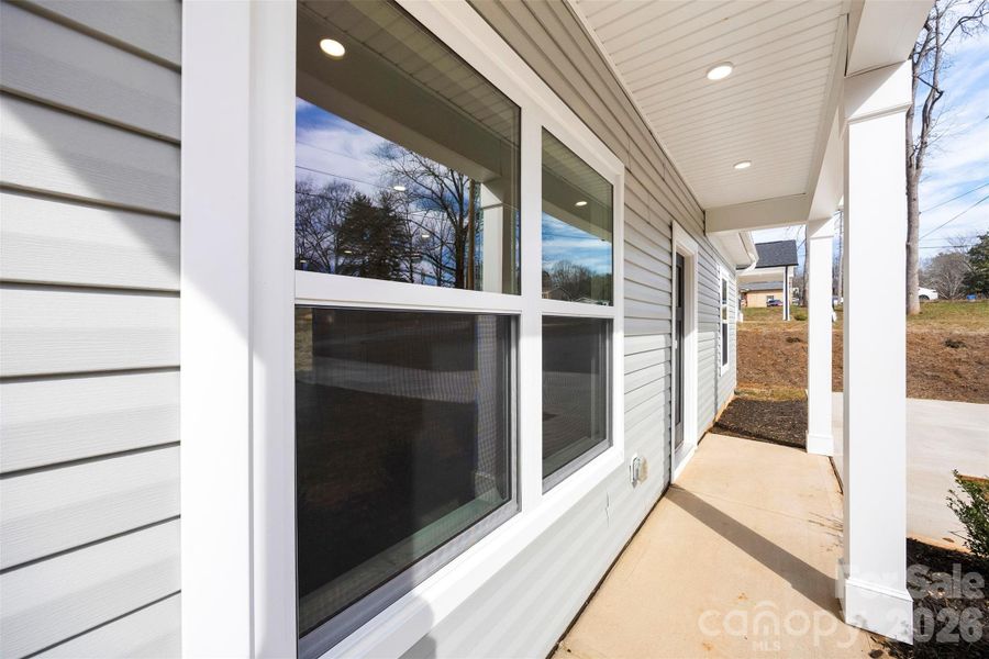Exterior details and patio area of a home in , Kings Mountain (Image 3).
