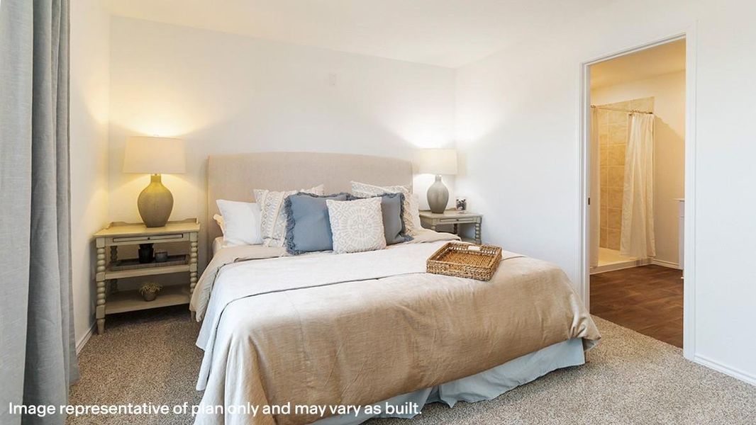 Furnished interior view inside a new home in The Villages at Schwertner Ranch, Jarrell (Image 17). Furnished interior view inside a new home in The Villages at Schwertner Ranch, Jarrell (Image 17).