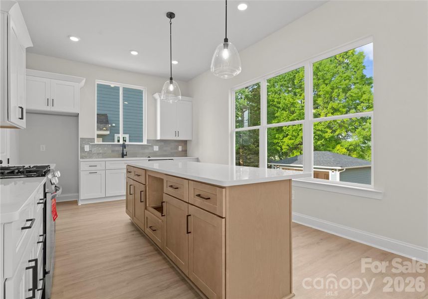 Furnished interior view inside a new home in , Belmont (Image 14).