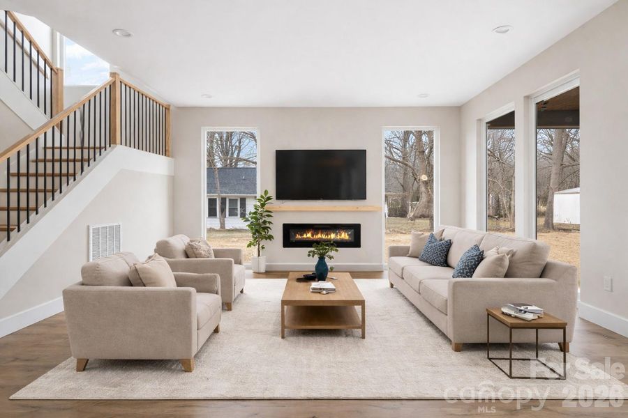 Furnished interior view inside a new home in , Black Mountain (Image 14).