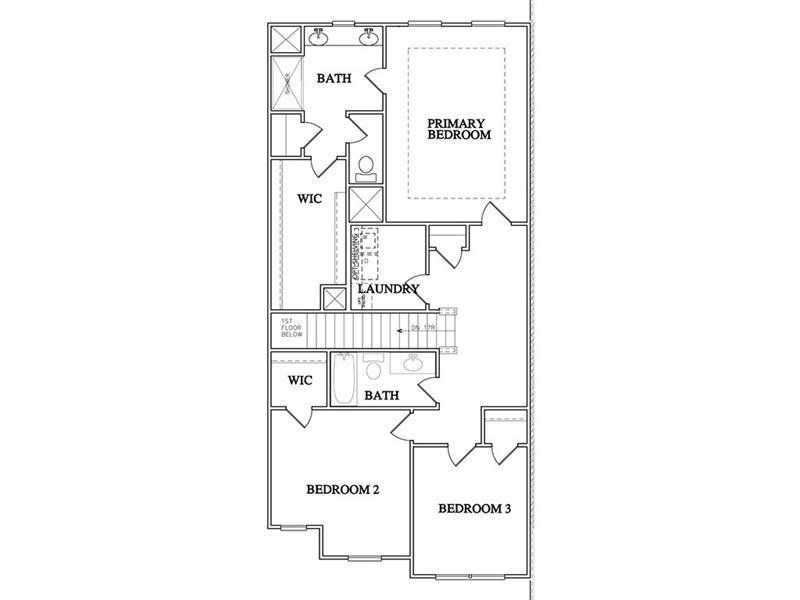 2D floor plan layout of this home in , Commerce, GA (Image 5).
