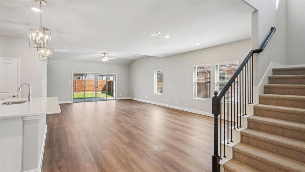 Photo is not of the actual home, but is an inspirational photo of builder’s model home and may depict options, furnishings, and/or decorator features that are not included.