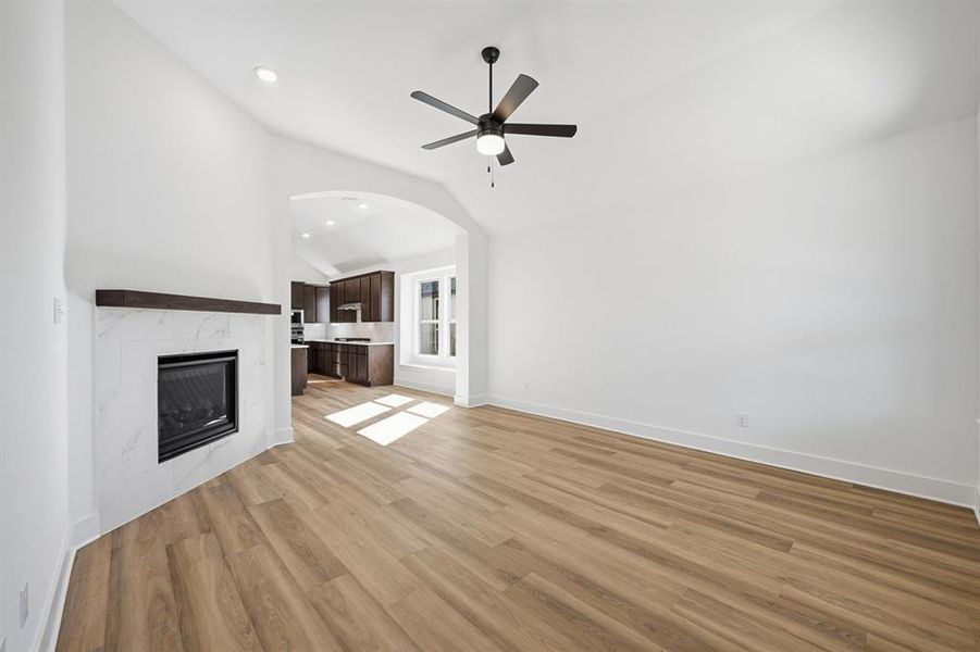 Spacious, unfurnished interior of a new home in Gateway Village - The Reserve, Denison (Image 14).