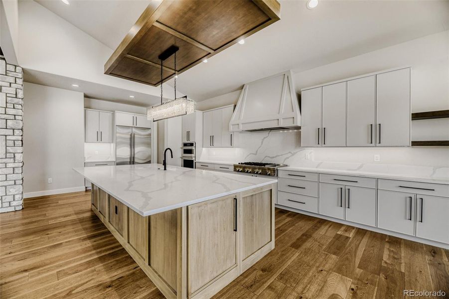 Furnished interior view inside a new home in , Parker (Image 6).