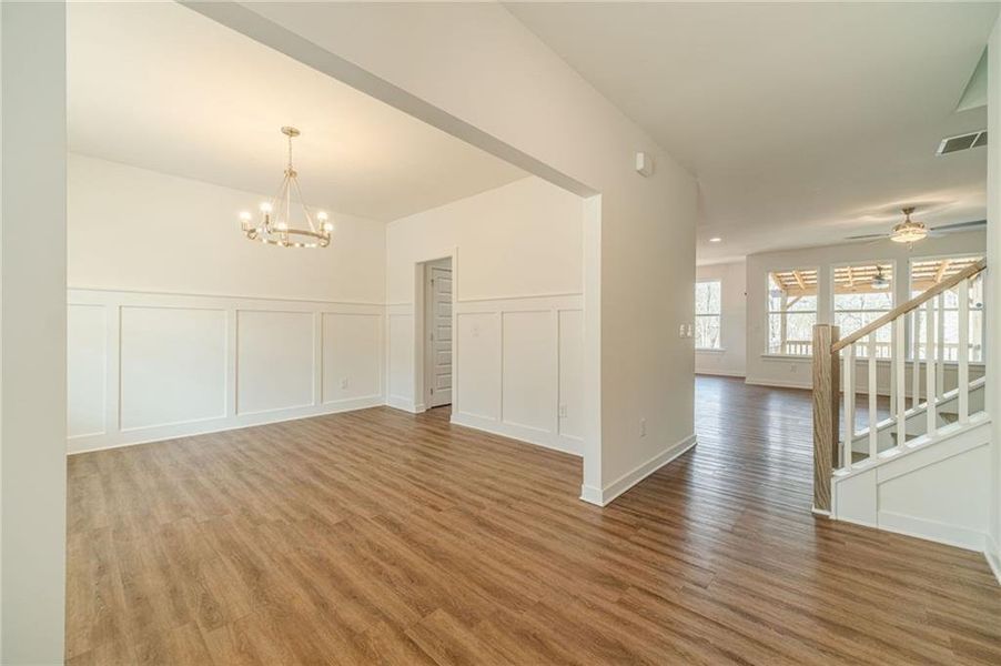 Spacious, unfurnished interior of a new home in Alcovy Estates, Monroe (Image 43).