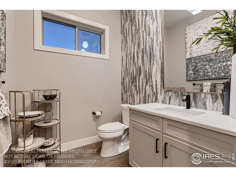 Furnished interior view inside a new home in , Broomfield (Image 11).