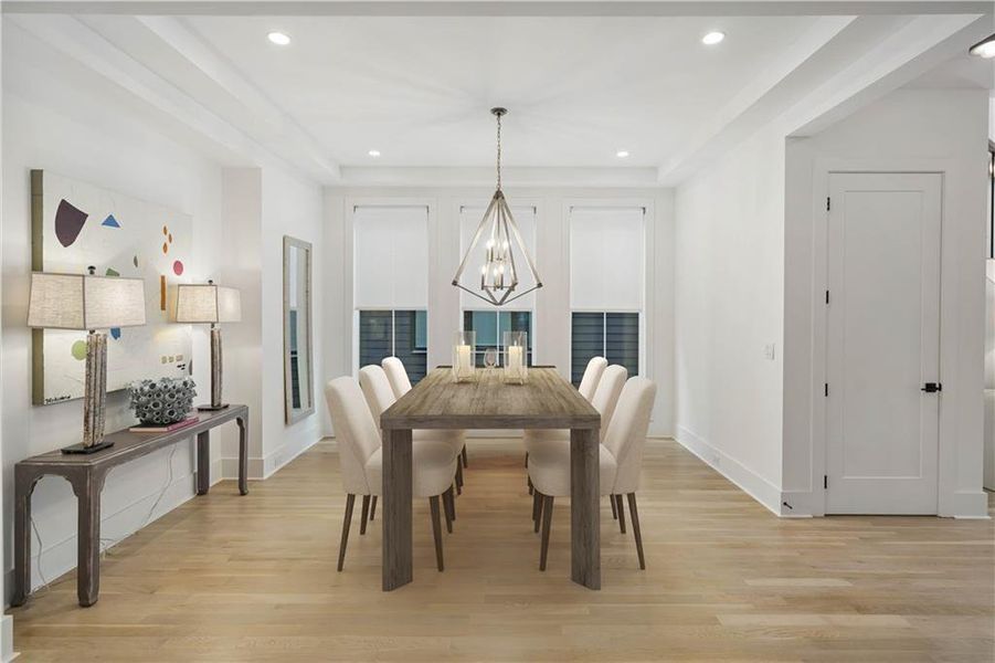 Furnished interior view inside a new home in , Brookhaven (Image 15). Furnished interior view inside a new home in , Brookhaven (Image 15).