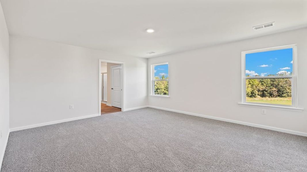 Spacious, unfurnished interior of a new home in Paddock Point, Roebuck (Image 23). Spacious, unfurnished interior of a new home in Paddock Point, Roebuck (Image 23).