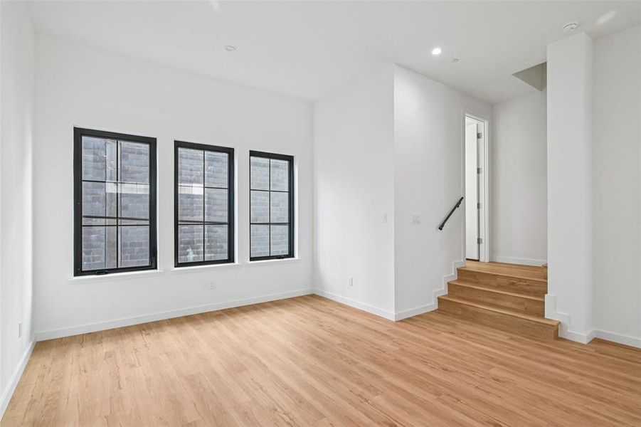 Spacious, unfurnished interior of a new home in , Dallas (Image 22). Spacious, unfurnished interior of a new home in , Dallas (Image 22).